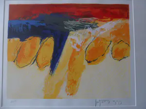 Robbert Fortgens - Zeefdruk . Abstract kopen? Bied vanaf 40!