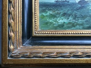 Niet of onleesbaar gesigneerd - Drie zeilschepen kopen? Bied vanaf 1!