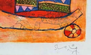 Shahid Parvez - Zonder titel | Ingelijst kopen? Bied vanaf 55!