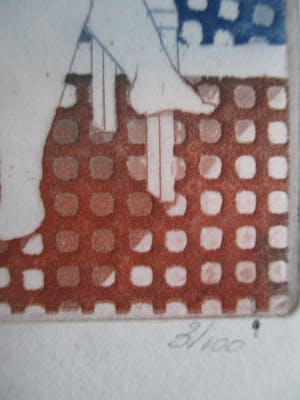 Paul Elshout - Ets gesigneerd kopen? Bied vanaf 20!