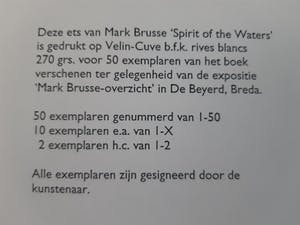 Mark Brusse - Spirit of the Waters kopen? Bied vanaf 40!