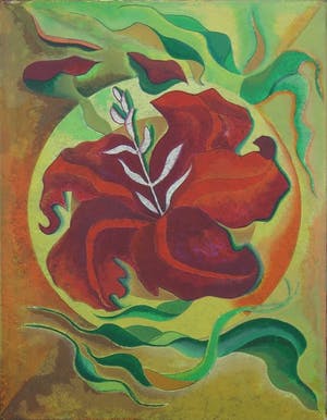 Jan van Delft - Morning Glory - Groot - Nieuwstaat - Houten Barth-lijst - Nieuwwaarde €710,- kopen? Bied vanaf 1!