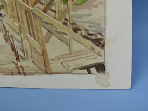 Hendrik Spetter - Het Witte Huis - haven Rotterdam 1947 - uit de boedel van Koningin Juliana kopen? Bied vanaf 100!