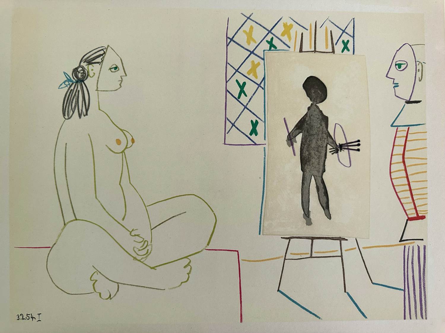 Pablo Picasso - The Human Comedy verkocht voor € 40!