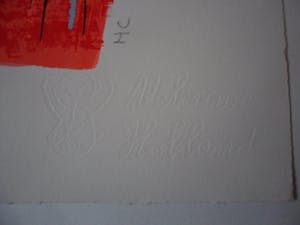 Hans Wap - Zeefdruk. Titel, "From .... to". kopen? Bied vanaf 40!