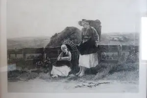 Niet of onleesbaar gesigneerd - Etsen naar Jozef Israëls ca. 1880 kopen? Bied vanaf 1!