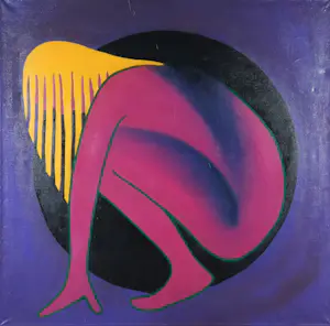 Theo Wolters - Olieverf op doek, Kopjeduikelen - Ingelijst (Groot) kopen? Bied vanaf 1!