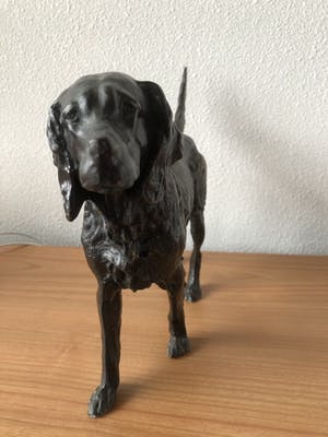Brons (Onbekend) - Zwaar beeld GOLDEN RETRIEVER - 7 kg. kopen? Bied vanaf 65!