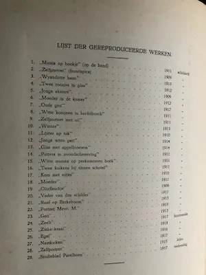 Jan Mankes - Oeuvre Boek uit 1928 kopen? Bied vanaf 425!