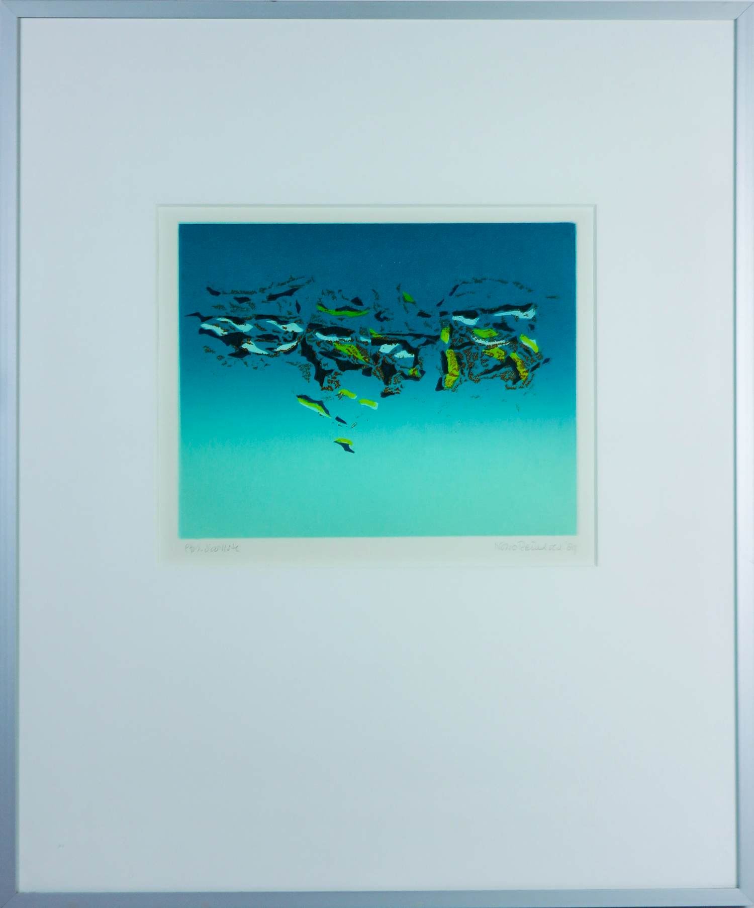 Nono Reinhold - Irisdruk, KB22 - Ingelijst kopen? Bied vanaf 200!