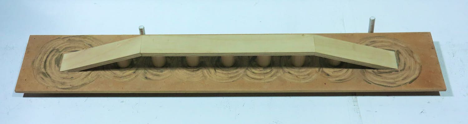 Willem Speekenbrink - Object van hout, Brug kopen? Bied vanaf 150!