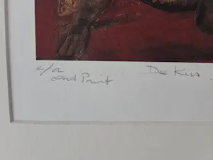 Astrid Engels - Geliefden. Art print. Gesigneerd. kopen? Bied vanaf 69!