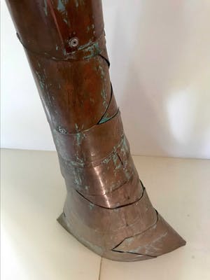 Niet of onleesbaar gesigneerd - Modern Groot Koperen Object kopen? Bied vanaf 1!