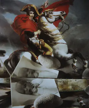 Rommert Boonstra - Fotocollage op papier, Zonder titel - Ingelijst kopen? Bied vanaf 40!