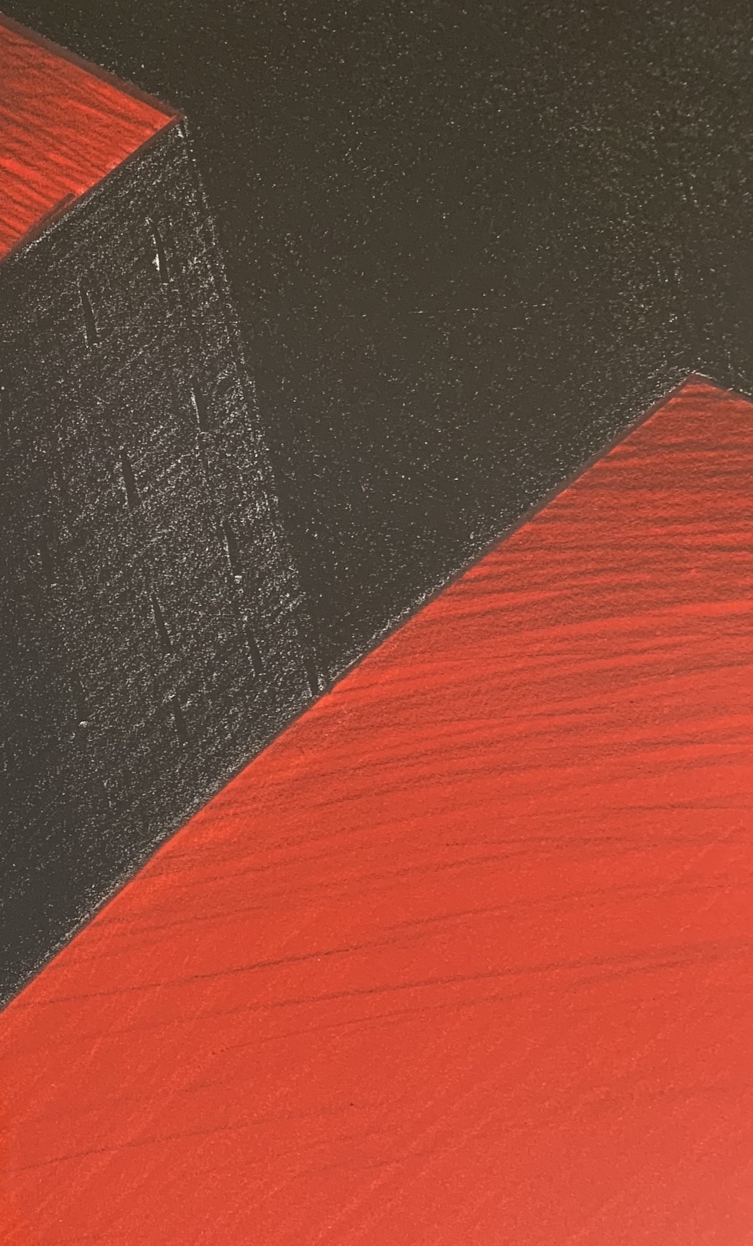 Jeroen Henneman - kleurenlitho - 'Rode daken' - 1993 (INGELIJST) kopen? Bied vanaf 249!