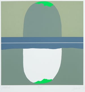 Hans Landsaat - Zeefdruk, Poort kopen? Bied vanaf 1!