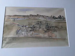 Ger Sluijter - Aquarel, Titel, Wales. kopen? Bied vanaf 35!