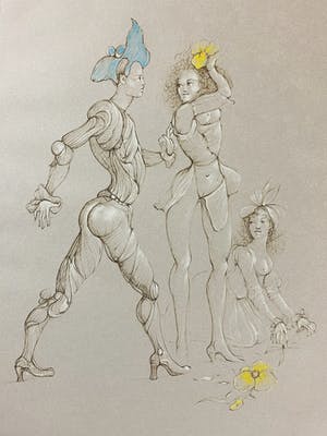Leonor Fini - Scène de Théâtre kopen? Bied vanaf 35!