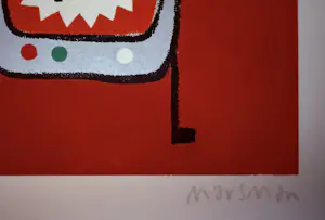 Jean Paul Marsman - “TV & PC”. Handgesigneerd en genummerde zeefdruk. kopen? Bied vanaf 25!