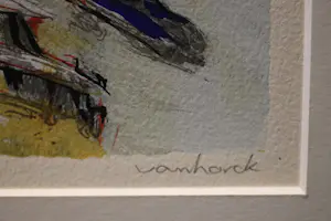 Hans Vanhorck - Épreuve d'Artiste/Artist Proof / Abstracte Zeefdruk kopen? Bied vanaf 40!
