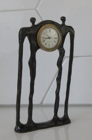 Corry Ammerlaan - Verbronsd metalen Klokje kopen? Bied vanaf 10!