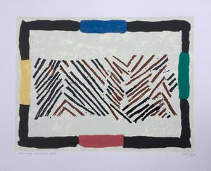 Harrie Gerritz - ‘Akker’ - zeefdruk - 2005 kopen? Bied vanaf 85!