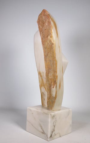 Pierre Everhartz - Marmeren beeld, Zonder titel kopen? Bied vanaf 1!