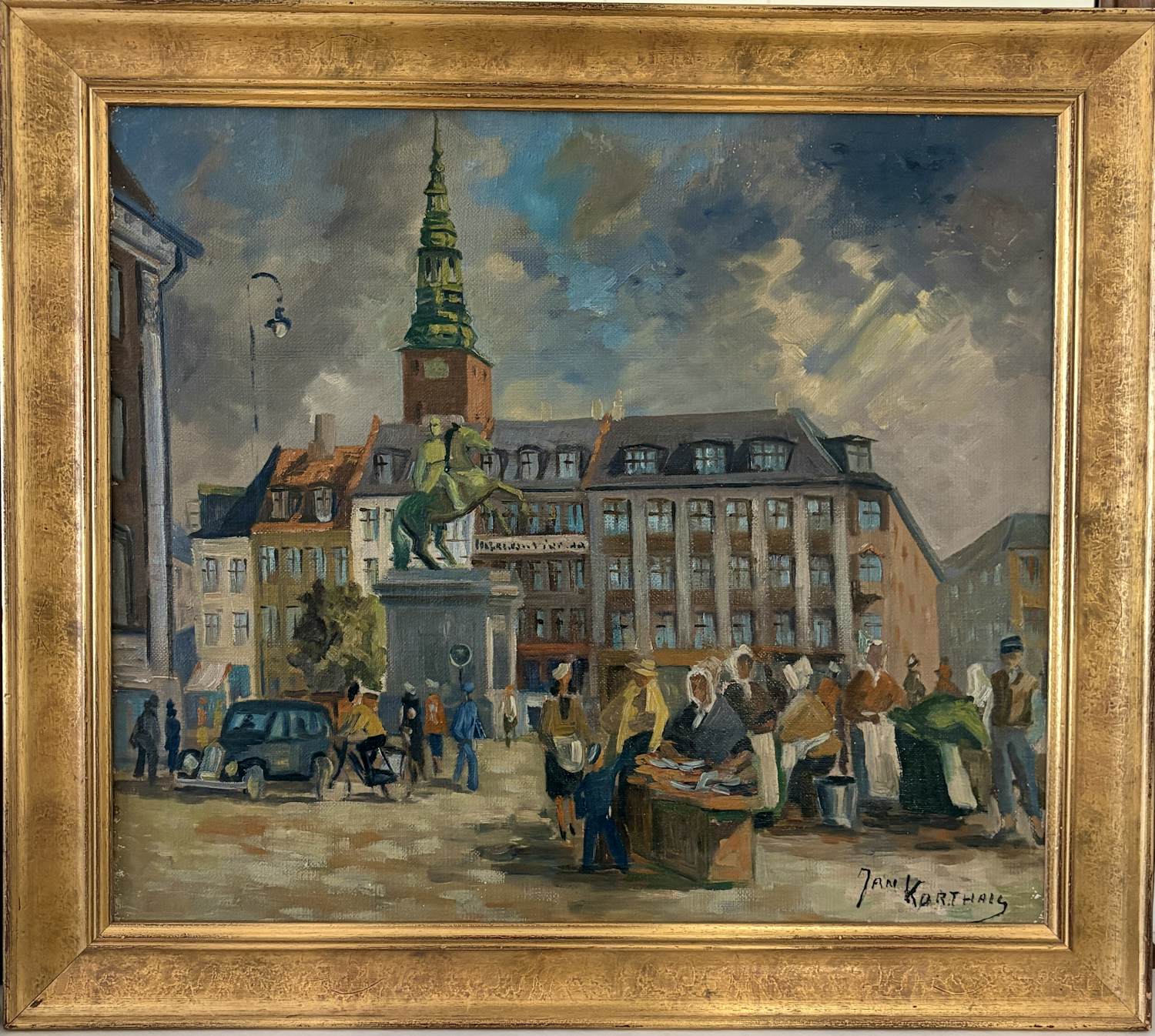 Jan Korthals - Hojbro plein Kopenhagen kopen? Bied vanaf 350!