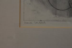 Irene Verbeek - 1+1=2, 2/7 E.A., 1974 - Ets op papier - BKR Groningen kopen? Bied vanaf 20!