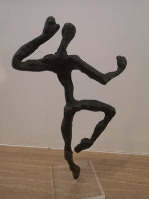 Brons (Onbekend) - Mannelijk sculptuur met onbekende inscriptie kopen? Bied vanaf 45!