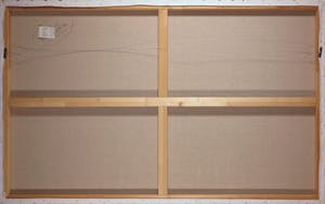 Theo Broeren - Acryl op doek, Roze strik (Zeer Groot) kopen? Bied vanaf 100!