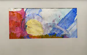 Frank Lengvenius - Abstracte aquarel kopen? Bied vanaf 50!