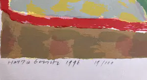 Harrie Gerritz - “Het huis aan de rode landweg” zeefdruk kopen? Bied vanaf 55!