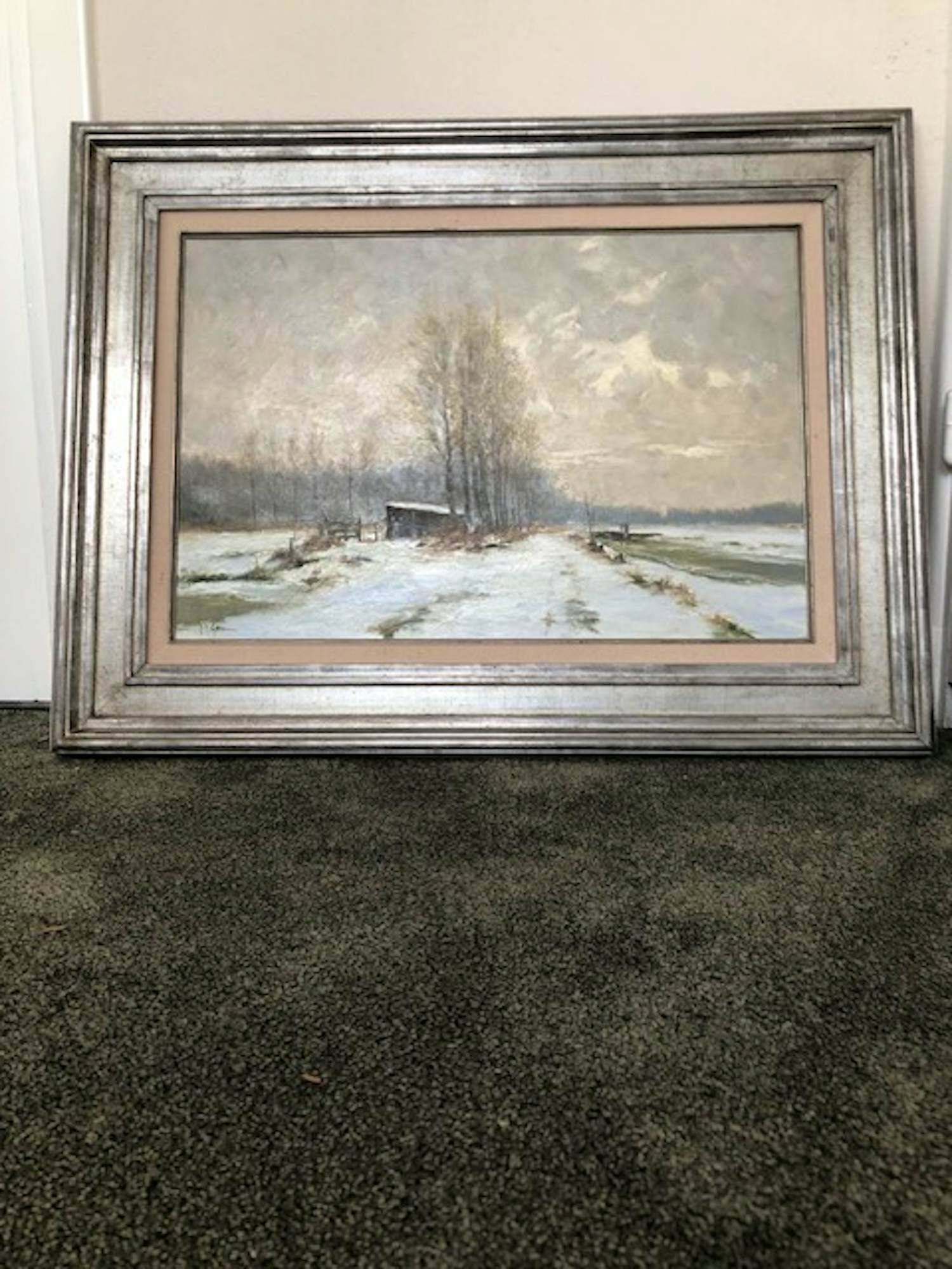 Frits Goosen - Winter in Scheendijk kopen? Bied vanaf 1000!