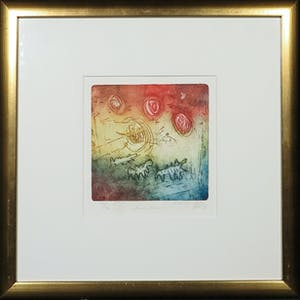 Ad Arma - Ets, Zonder titel- Ingelijst kopen? Bied vanaf 30!