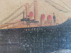 Niet of onleesbaar gesigneerd - Kustvaarder " peveril" kopen? Bied vanaf 10!