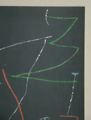 Joan Miro - Personnage dans la nuit - 1958 - Pochoir kopen? Bied vanaf 100!