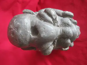 Bakongo - Ntadi Stenen graffiguur : Reus op olifant kopen? Bied vanaf 80!