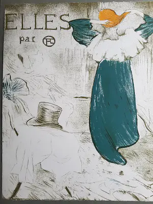 Henri de Toulouse-Lautrec - Elles - Portfolio met 11 litho`s in slipcase kopen? Bied vanaf 365!