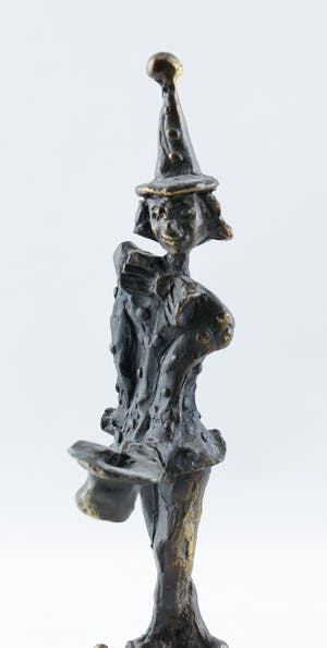 Corry Ammerlaan - Verbronsd tin, Cliniclown kopen? Bied vanaf 35!