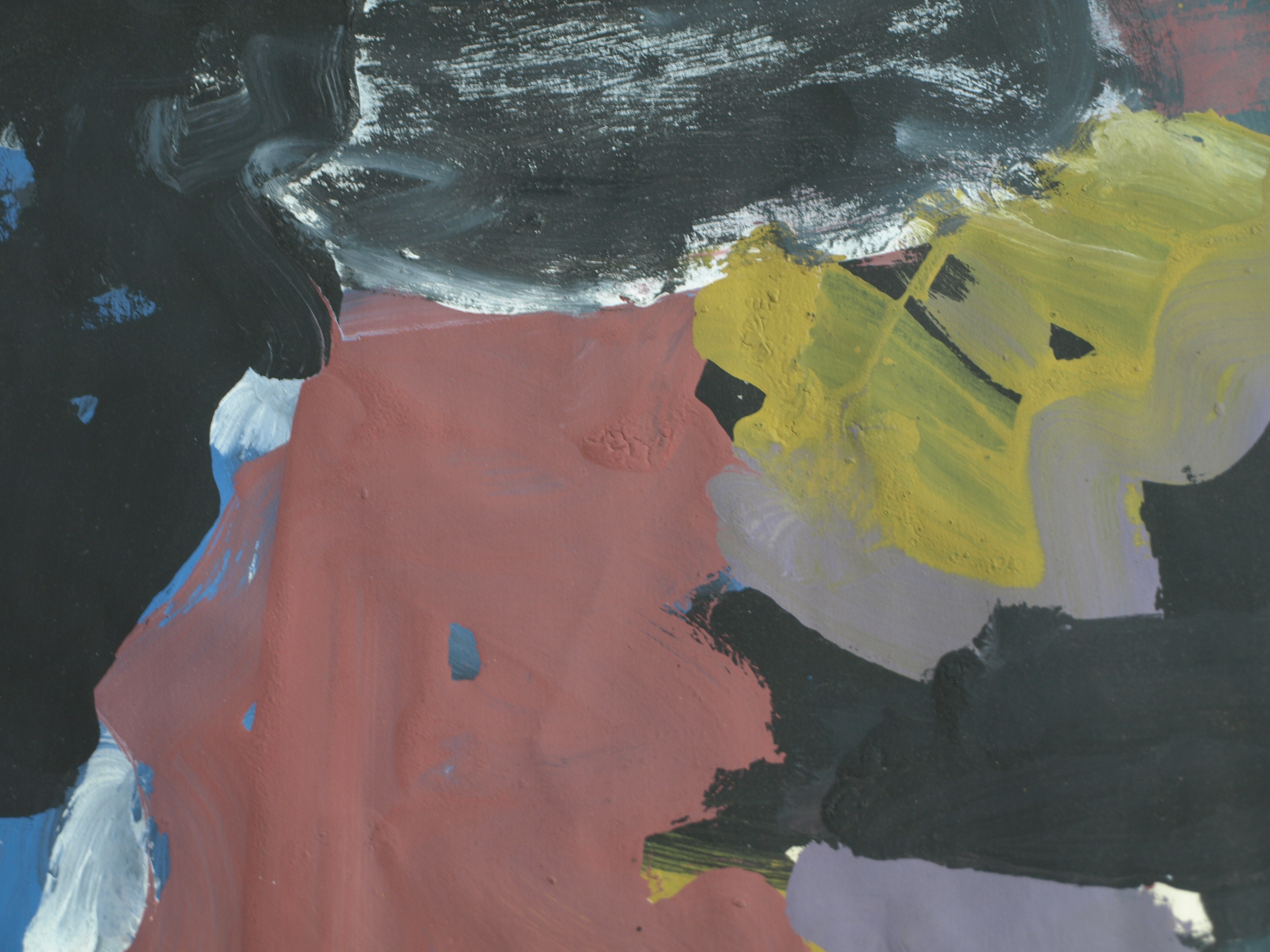 Victor Onstein - Acryl op papier , General Custers – gesigneerd & ingelijst – 1984  kopen? Bied vanaf 1!