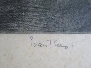 Etie van Rees - gesigneerde ets kopen? Bied vanaf 35!