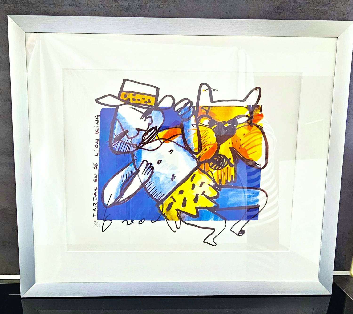 Herman Brood - Tarzan en de Lion king kopen? Bied vanaf 375!