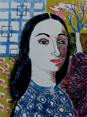 Jan van Eyk - Kleurenlitho kopen? Bied vanaf 50!