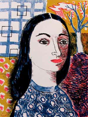 Jan van Eyk - Kleurenlitho verkocht voor € 50!