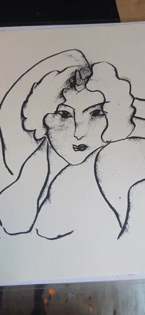 Geert Jan Jansen - Schilder & Kunstvervalser -potloodgesigneerde Litho Matisse "femme séduisante " kopen? Bied vanaf 30!