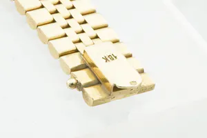 MASSIEF 18 karaats gouden unisex armband met Jubilee schakel kopen? Bied vanaf 1700!