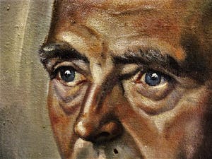 Edmond Wingen - Maastricht 1906 - olieverf - portret van zijn vader - gesigneerd kopen? Bied vanaf 30!