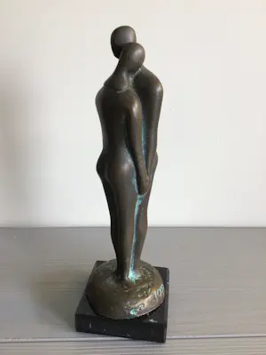 Pieter Kortekaas - “ Liefdespaar “. zeldzaam . kopen? Bied vanaf 185!