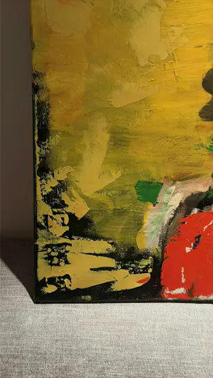 Onbekend - Kleurrijk schilderij kopen? Bied vanaf 150!